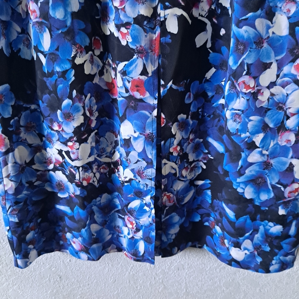 J. Crew Inky Floral Dress - Picture 4 of 7